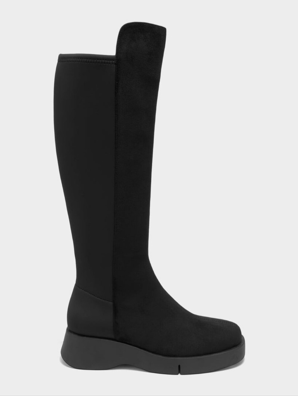 AEROSOLES Comfortable Women's Flatform Boot In Black